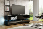 51' Sycyli Cabinet Black, TV Table unit, Dafi Furniture, DafiFurniture