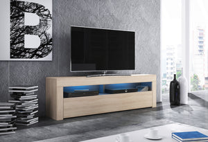 Modern TV Stand Ravenna with LED light, TV Table unit, DafiFurniture, DafiFurniture