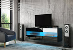 TV Stand Ragusa with LED Light, TV Table unit, DafiFurniture, DafiFurniture