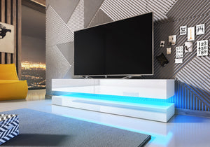 LED Hanging Shelves Venge, TV Table unit, DafiFurniture, DafiFurniture