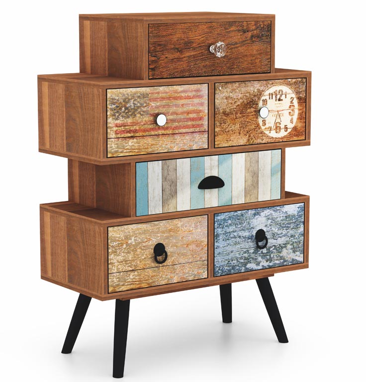 Chest of Six Drawers  Picasso, Chest of Drawers, Dafi Furniture, DafiFurniture