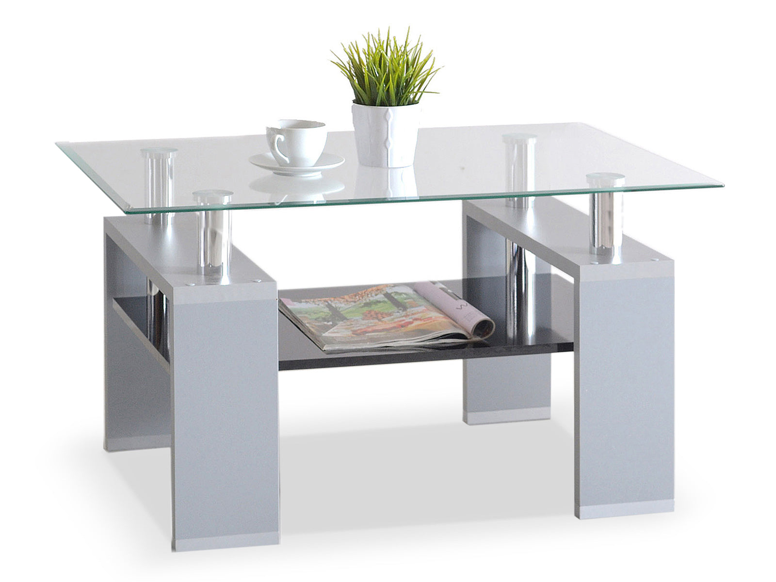 Table Chrom & Glass, Table, DafiFurniture, DafiFurniture