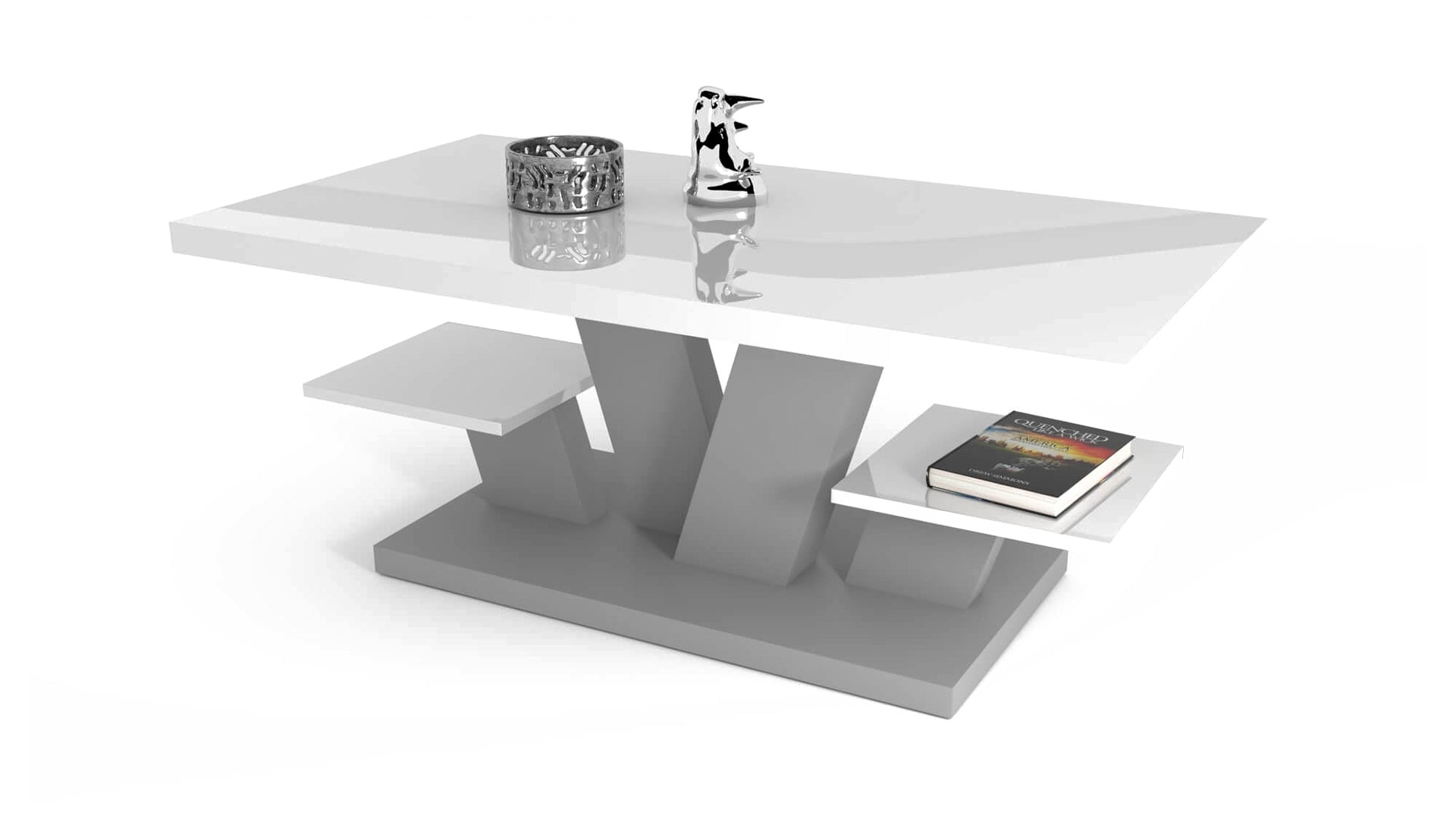 Coffee Table VIVA White and Black